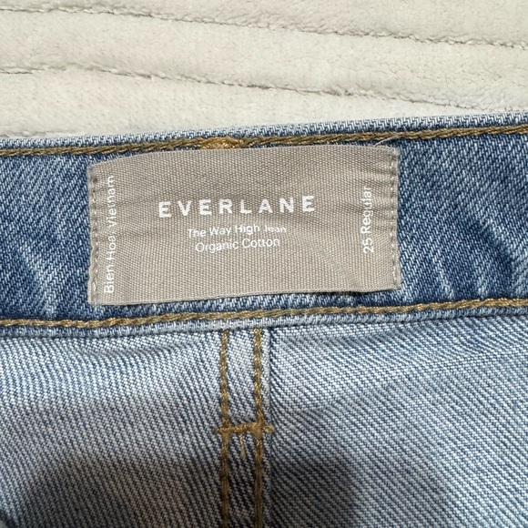 Everlane Women's High Rise Jeans - Blue - Picture 5 of 7